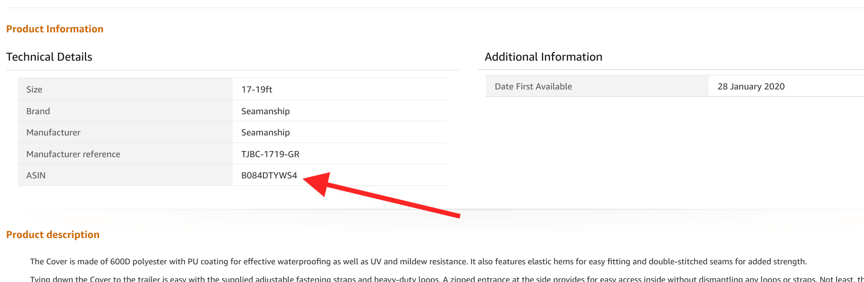 How to fill in your Amazon dashboard