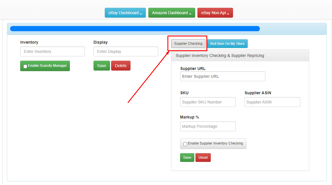 How to link Amazon account with Scarcity Manager