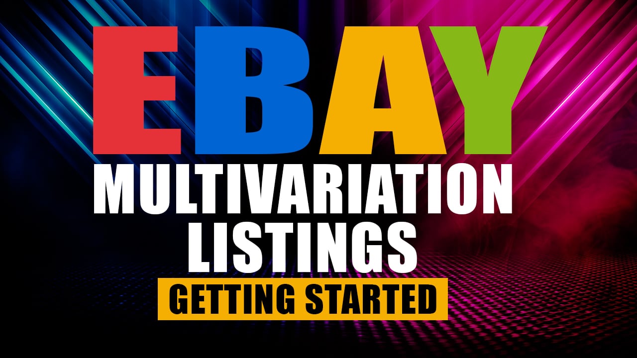 eBay multi variation Listing
